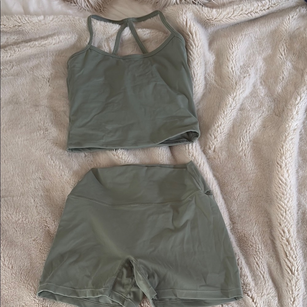 Green Activewear Set